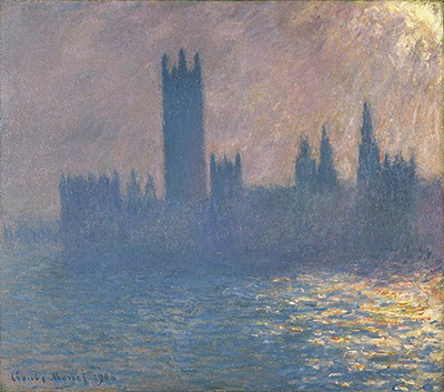 Houses of Parliament, Sunlight Effect, 1903 Claude Monet